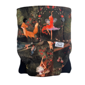 Csónakos mosható pelenka - L - Woodland Fairy