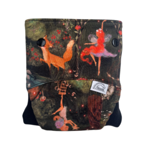 Csónakos mosható pelenka M - Woodland Fairy