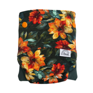 Csónakos mosható pelenka S - Orange blossom