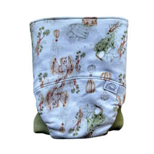 Csónakos mosható pelenka L - Dragon