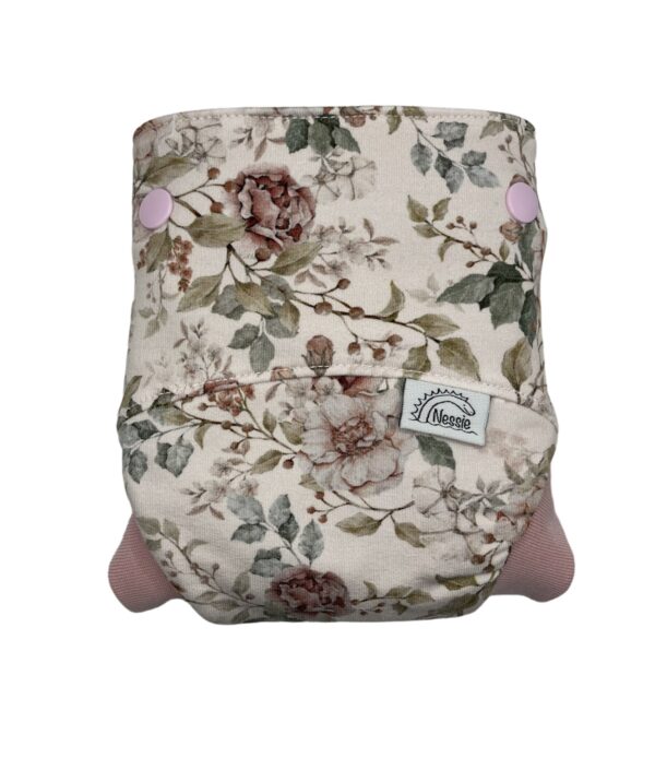 Csónakos mosható pelenka S - Vintage rose