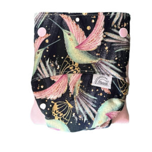 Csónakos mosható pelenka S - Hummingbird