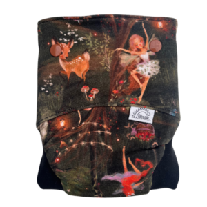 Csónakos mosható pelenka - M+ - Woodland fairy