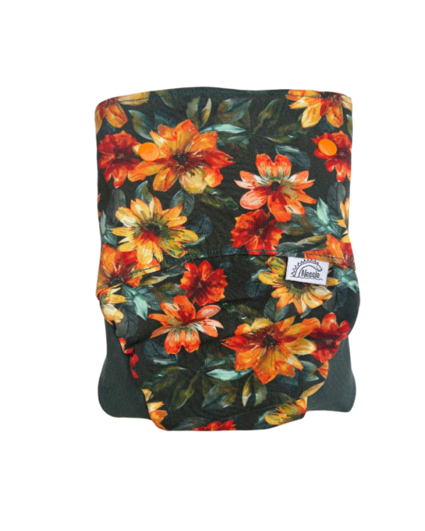 Csónakos mosható pelenka - L - Orange Blossom
