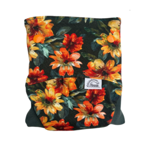 Csónakos mosható pelenka M - Orange Blossom