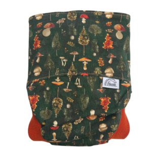 Csónakos mosható pelenka M+ - Mushroom parade