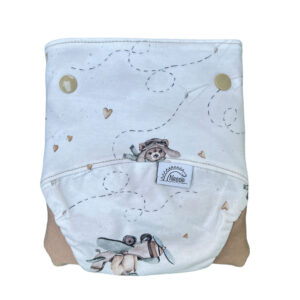 Csónakos mosható pelenka M - Airplanes