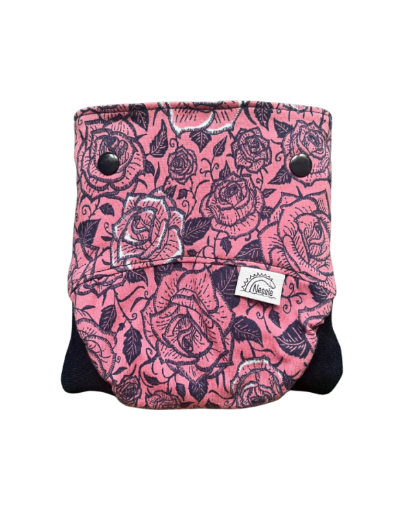 Csónakos mosható pelenka M - Blue rose