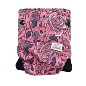 Csónakos mosható pelenka S - Blue rose