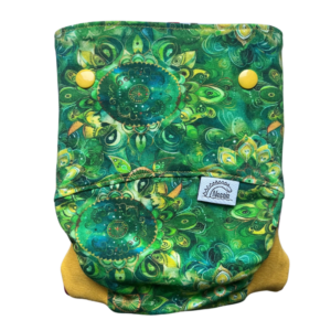 Csónakos mosható pelenka M+ - Emerald