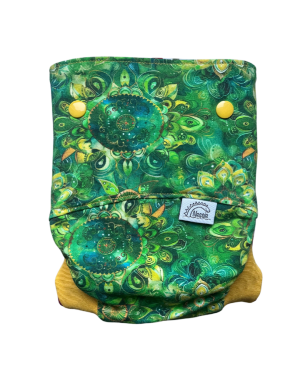 Csónakos mosható pelenka M+ - Emerald