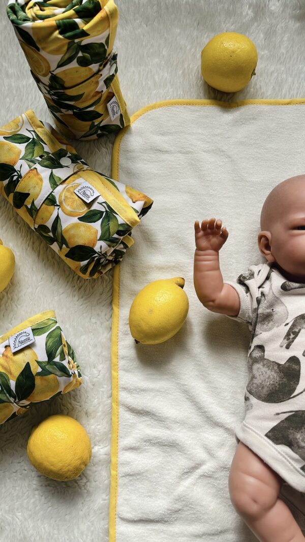 Mosható pelenkázó alátét - Lemon - Image 2