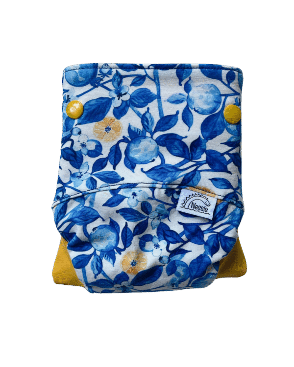 Csónakos mosható pelenka S - Lemon Flower
