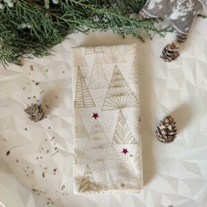 Owaster karácsonyi szalvéta - fenyő