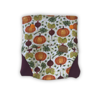 Csónakos mosható pelenka M - Pumpkin patch