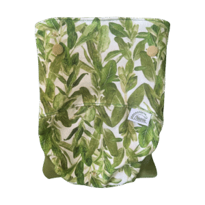 Csónakos mosható pelenka - L - Sage