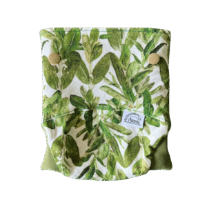 Csónakos mosható pelenka M - Sage