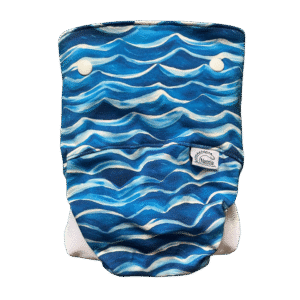 Csónakos mosható pelenka - L - Waves