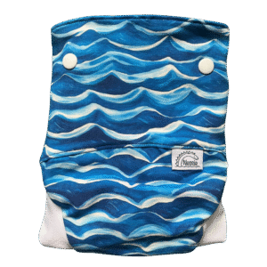 Csónakos mosható pelenka - M+ - Waves