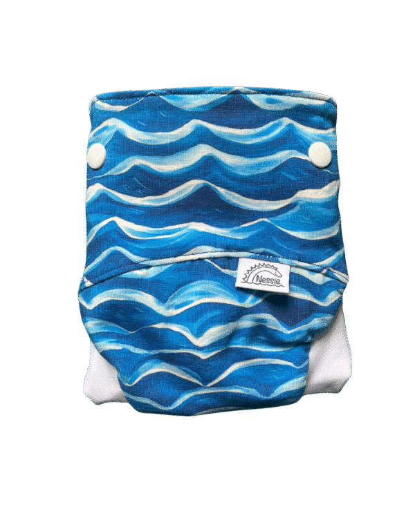 Csónakos mosható pelenka S - Waves