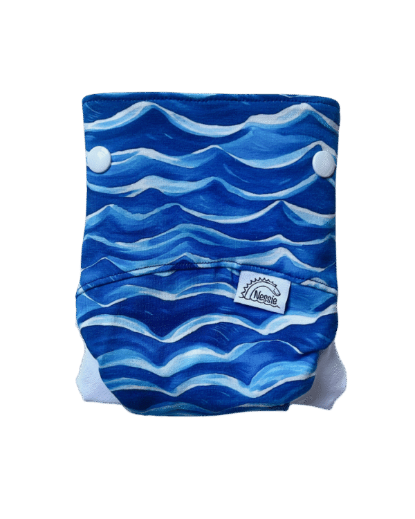 Csónakos mosható pelenka S - Waves