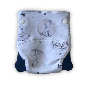 Nessie Airwear  S - Wolves (kék passzé)